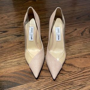 Jimmy Choo Cass 95mm linen
